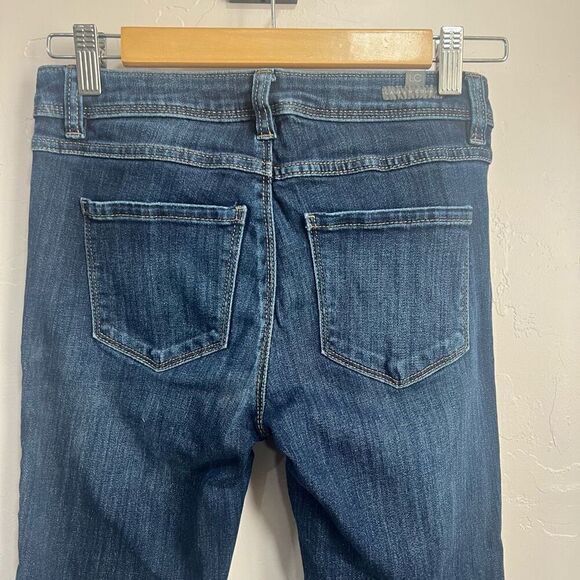 LC Lauren Conrad Jeans Women's Size 2 Blue Denim Skinny Pants Low Rise Pockets - Picture 6 of 6